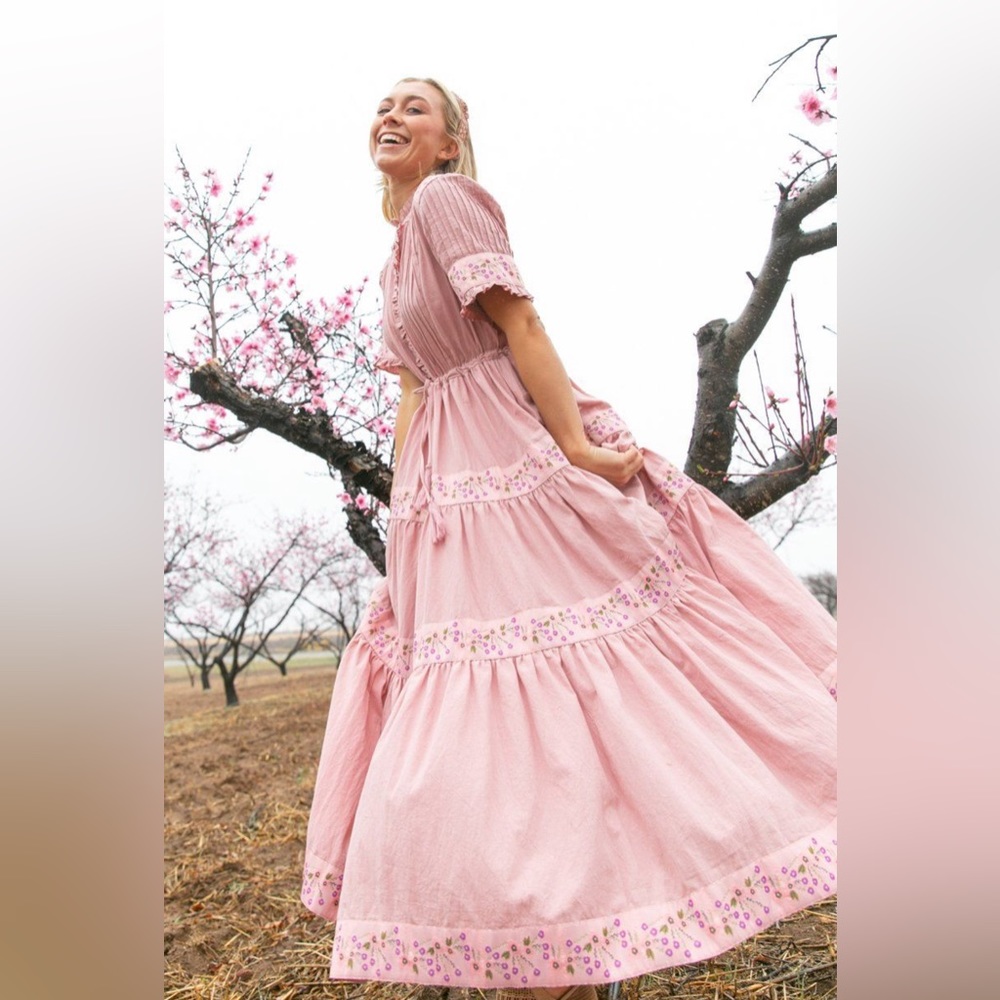 Ivy City Co Aurora Pink Dress